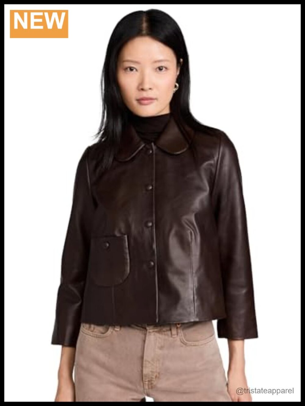 Women's Lambskin Leather Moto Jacket